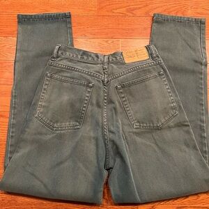 Vintage Eddie Bauer women’s forest green jeans